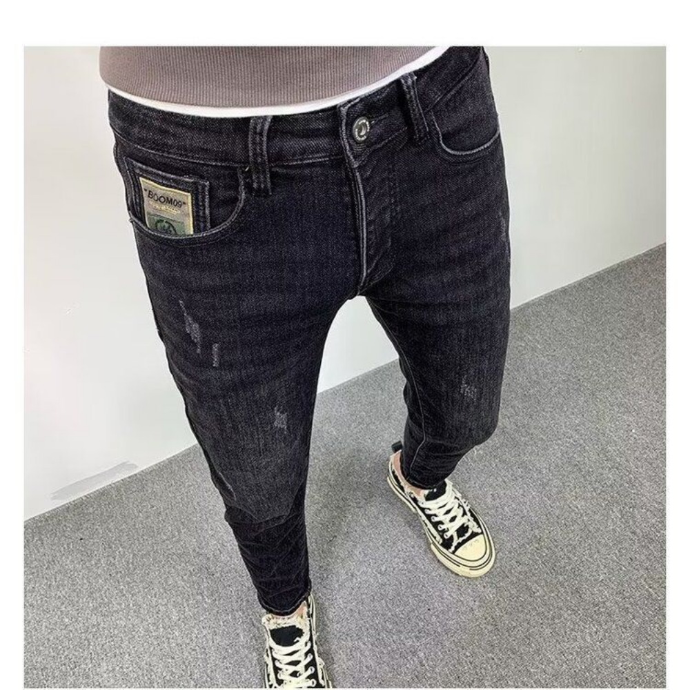 New Fashion Spring Autumn Men' - Streetwear Brand Jeans 评论和价格