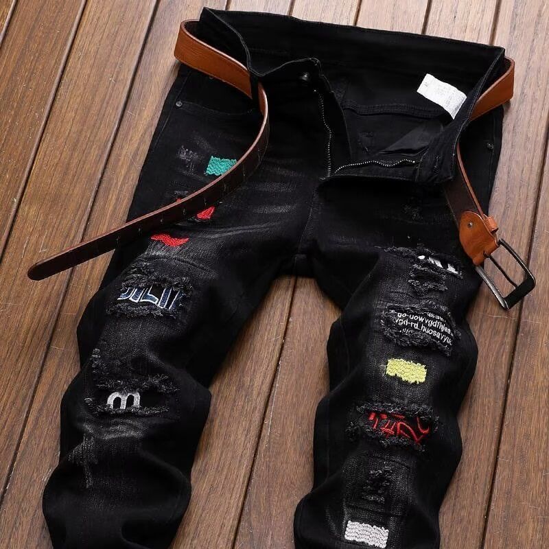 Korean Fashion Streetwear Bran - Streetwear Brand Jeans 评论和价格