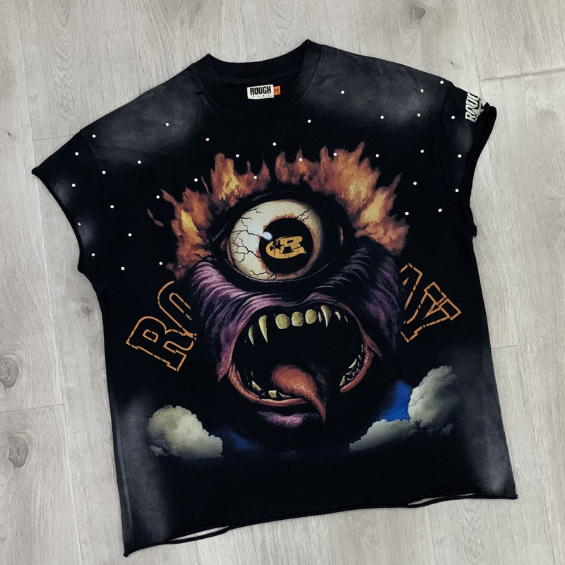 American Retro Washed Black RO - Streetwear Brand With Eye 评论和价格