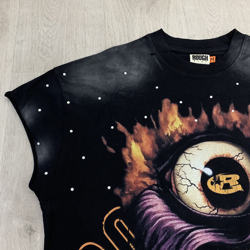American Retro Washed Black RO - Streetwear Brand With Eye 评论和价格