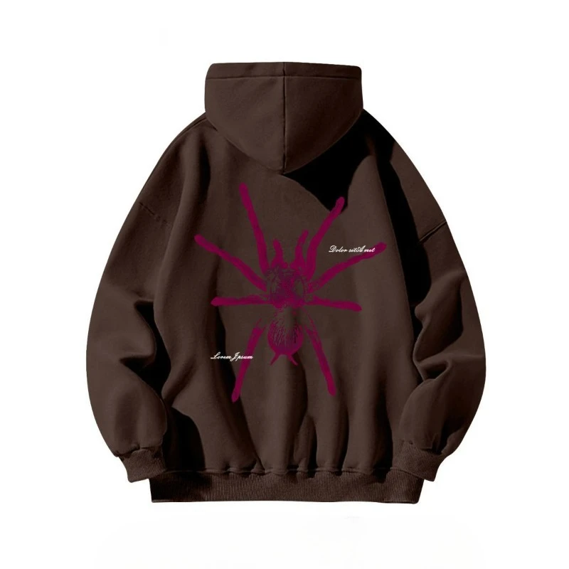 Baggy Man Hoodies Leisure Spid - Streetwear Brand Aesthetic 评论和价格