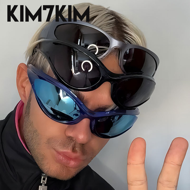 Sports Y2k Sunglasses Women Me - Streetwear Brand With Eye 评论和价格