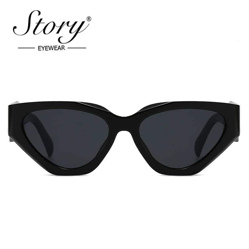 STORY Trendy Large Cat Eye Sun - Streetwear Brand With Eye 评论和价格