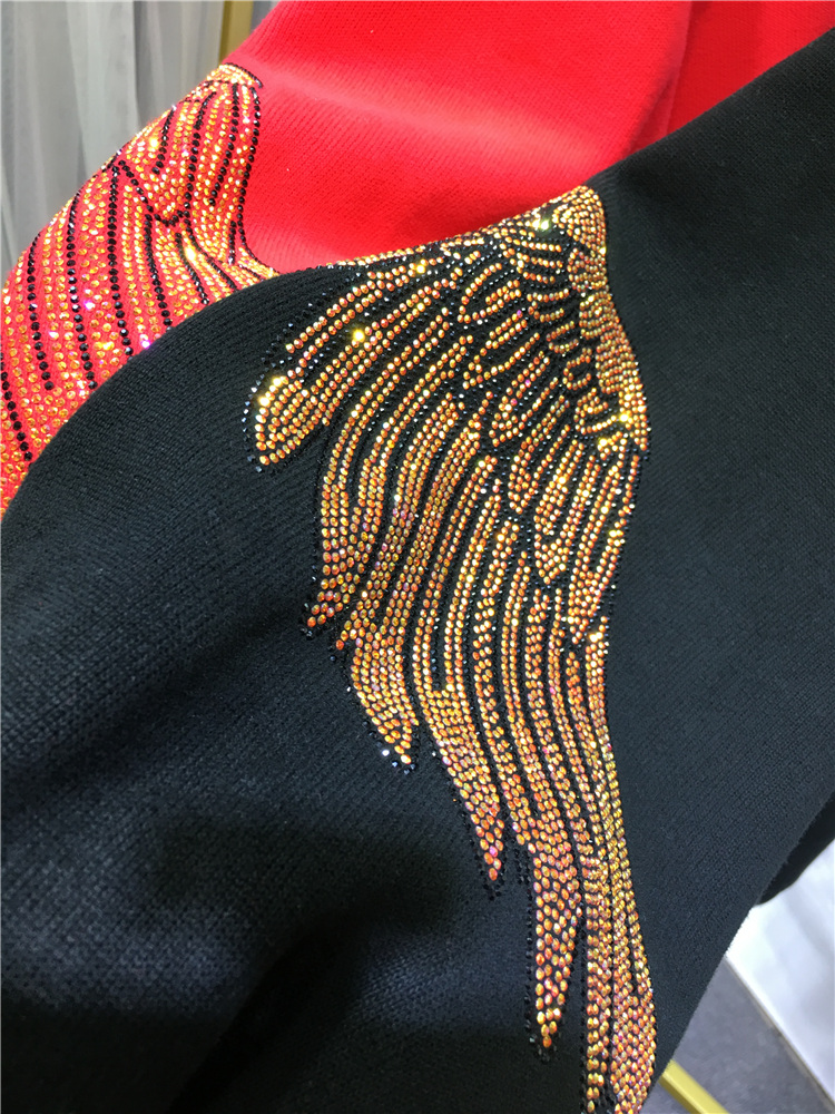 Leopard Rhinestones L-4XL Plus - Streetwear Clothing Brand 评论和价格