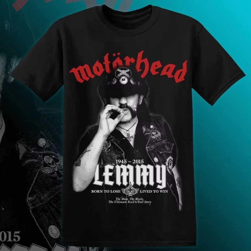 MOTÖRHEAD LEMMY T-Shirt Men Wo - Streetwear Clothing Brand 评论和价格
