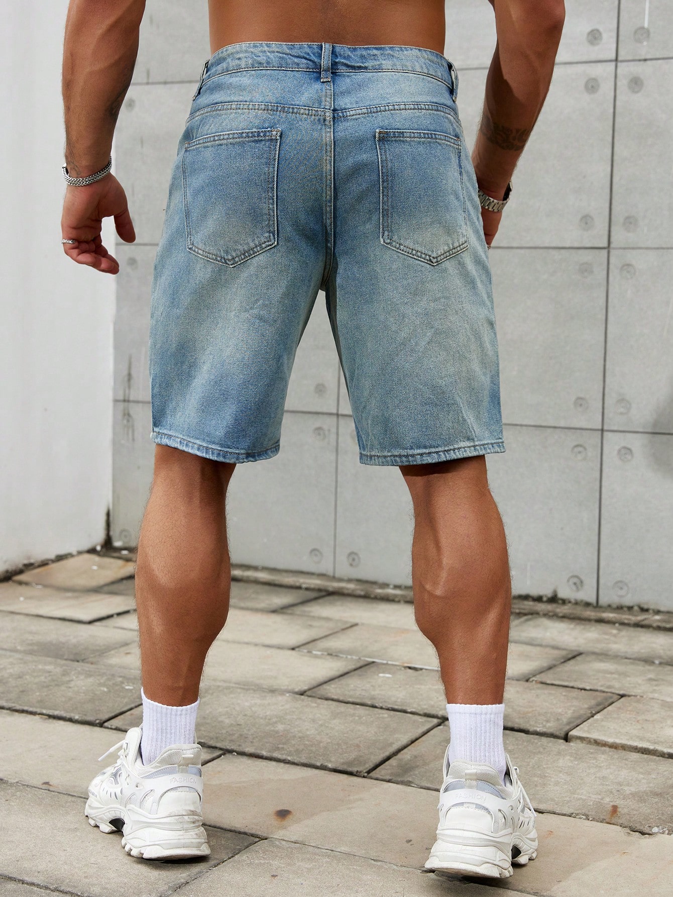 New Fashion Mens Ripped Short  - Streetwear Clothing Brand 评论和价格
