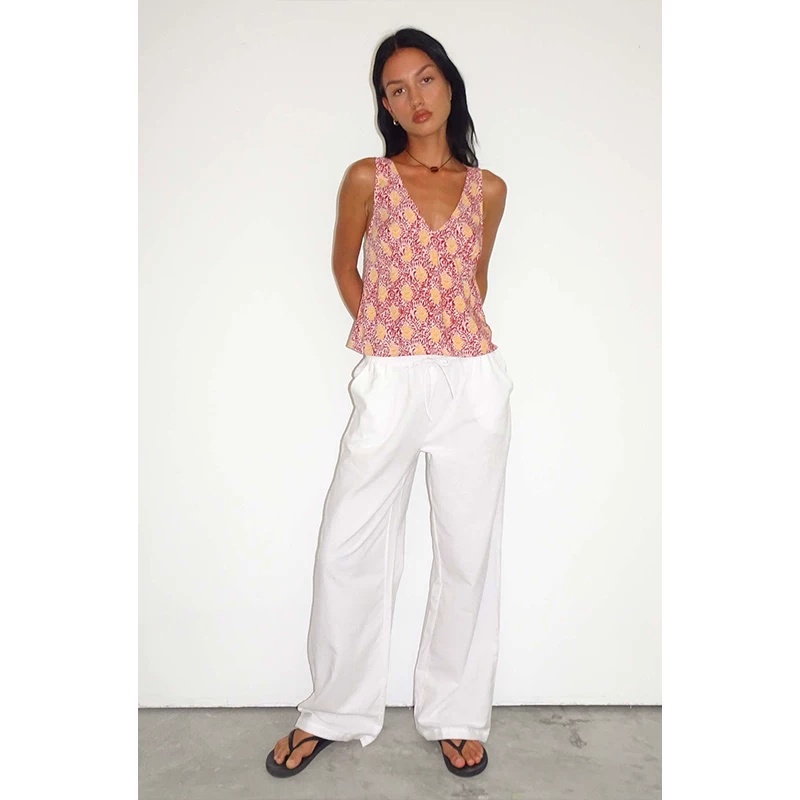 Pants For Woman Elegant Design - Streetwear Brand Aesthetic 评论和价格