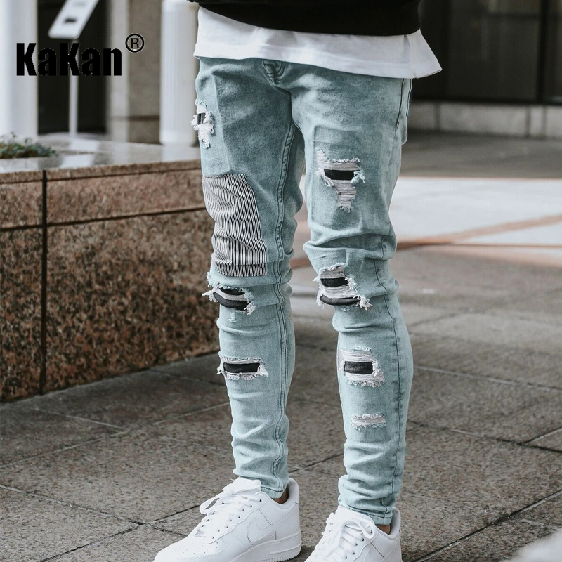 Kakan-y2k New Men's Wear Worn  - Streetwear Brand Jeans 评论和价格