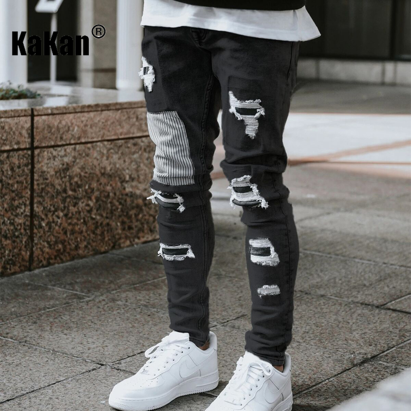 Kakan-y2k New Men's Wear Worn  - Streetwear Brand Jeans 评论和价格