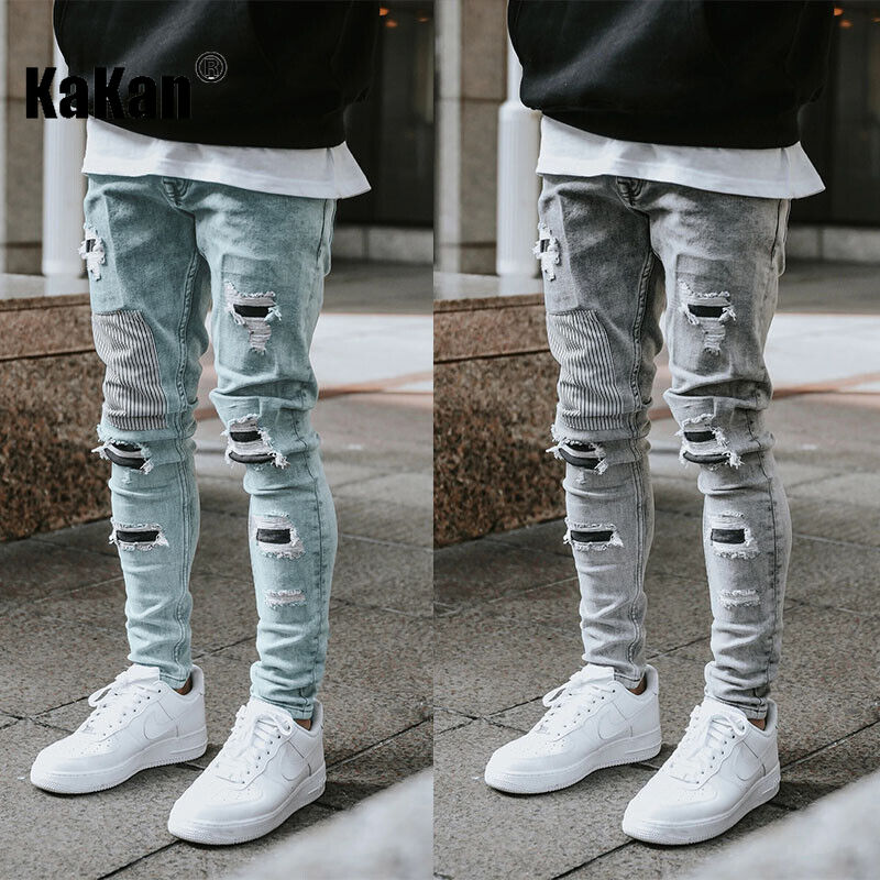 Kakan-y2k New Men's Wear Worn  - Streetwear Brand Jeans 评论和价格
