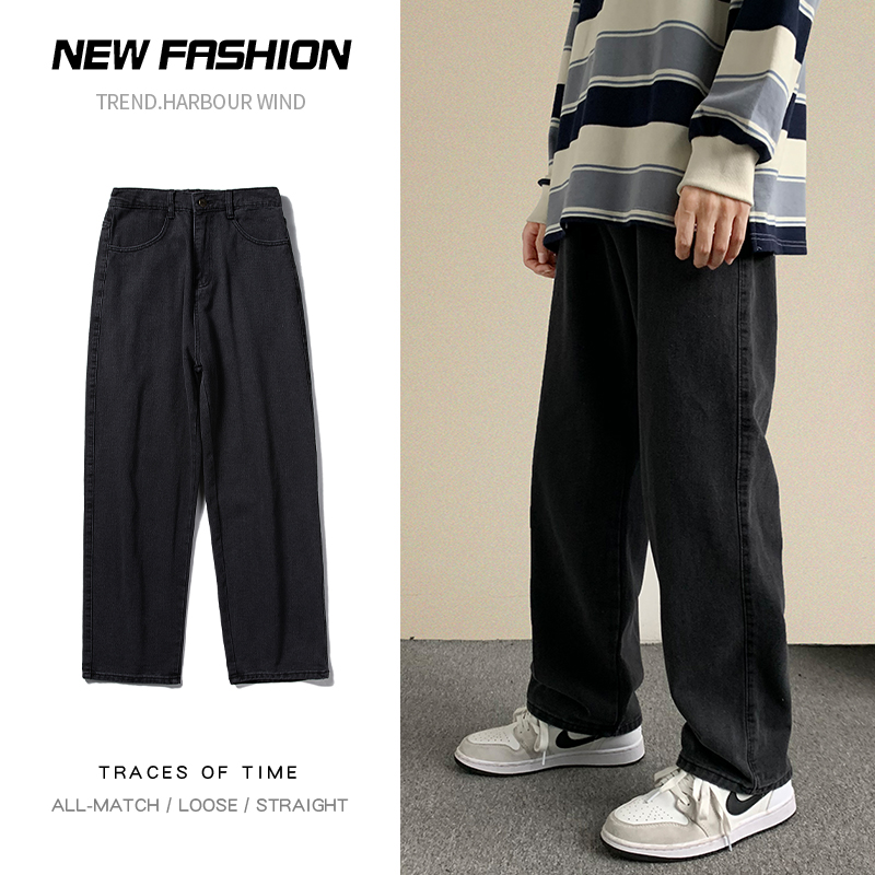 New Streetwear Baggy Jeans Men - Streetwear Brand Jeans 评论和价格