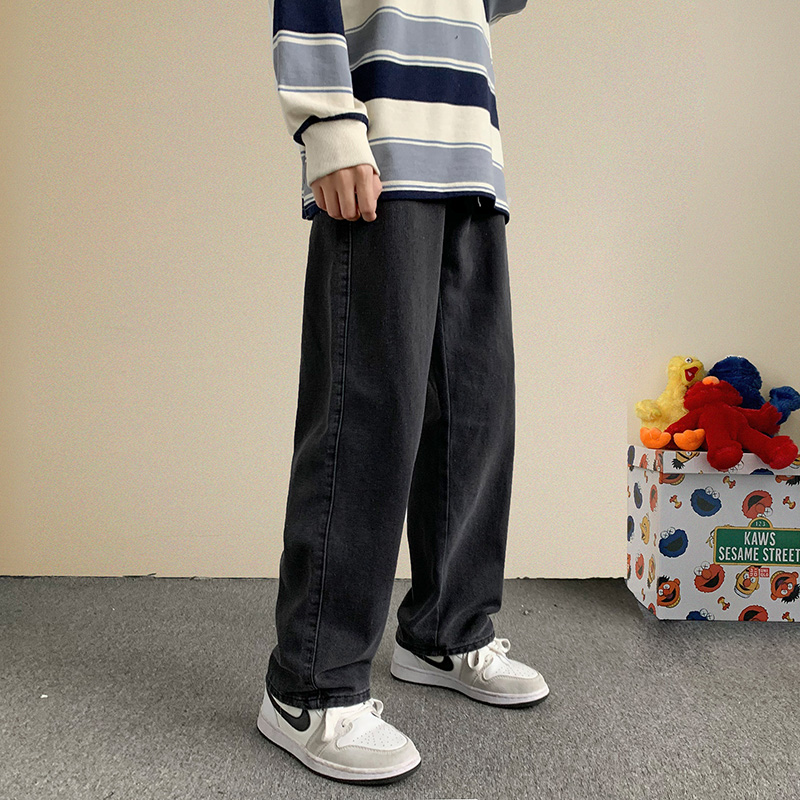 New Streetwear Baggy Jeans Men - Streetwear Brand Jeans 评论和价格