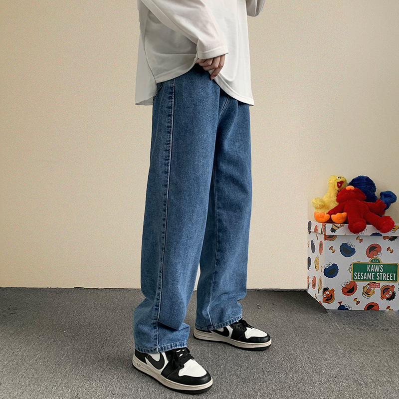 New Streetwear Baggy Jeans Men - Streetwear Brand Jeans 评论和价格